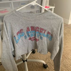 Forever 21 long sleeve crop